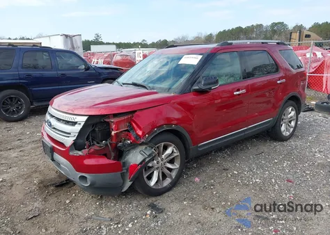 2013 Ford Explorer Xlt from USA, damaged, VIN 1FM5K7D84DGC18475
